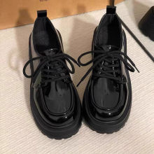 ��ɫ��װٴ�ϵ��СƤЬŮ2025���＾�¿�͹�Ӣ���L������Ь��