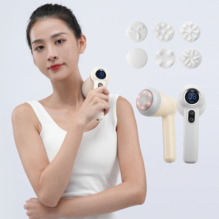 Household Massage Stick Fat Pusher Body Massager Handheld Portable Massager Neck Waist Shoulder Kneading Cross-Border