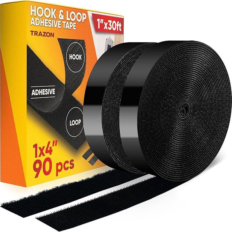 Source Factory Offers Hook and Loop Tape Rolls, Heavy-Duty Adhesive, Industrial Strength, Easy to Cut, Strong Hook and Loop Strips