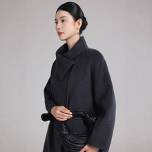 双面毛呢羊绒大衣女2025秋冬新款时尚百搭高级感羊毛呢子大衣外套