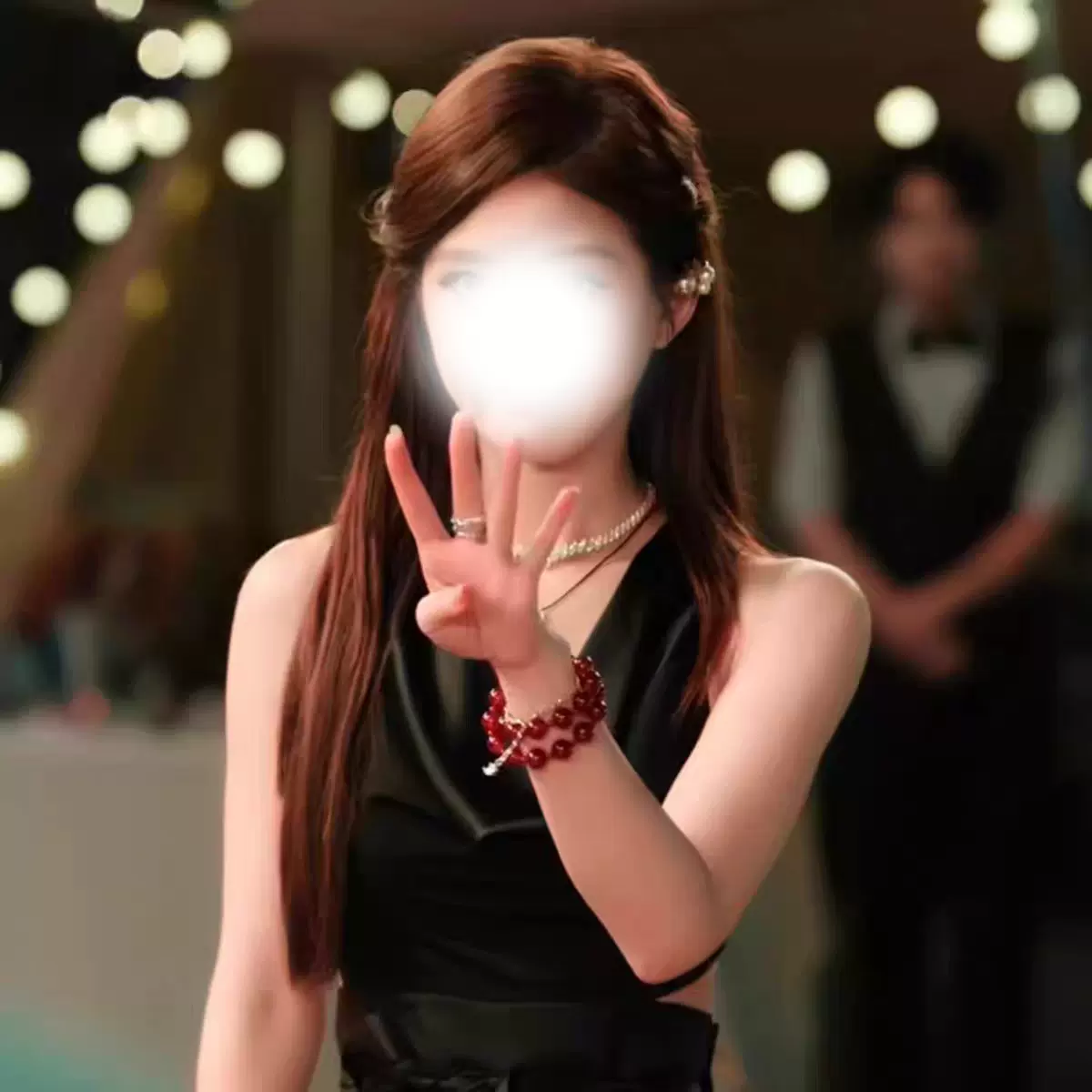 许我耀眼7A级红玉髓红玛瑙串珠手链轻奢简约单圈双圈手饰