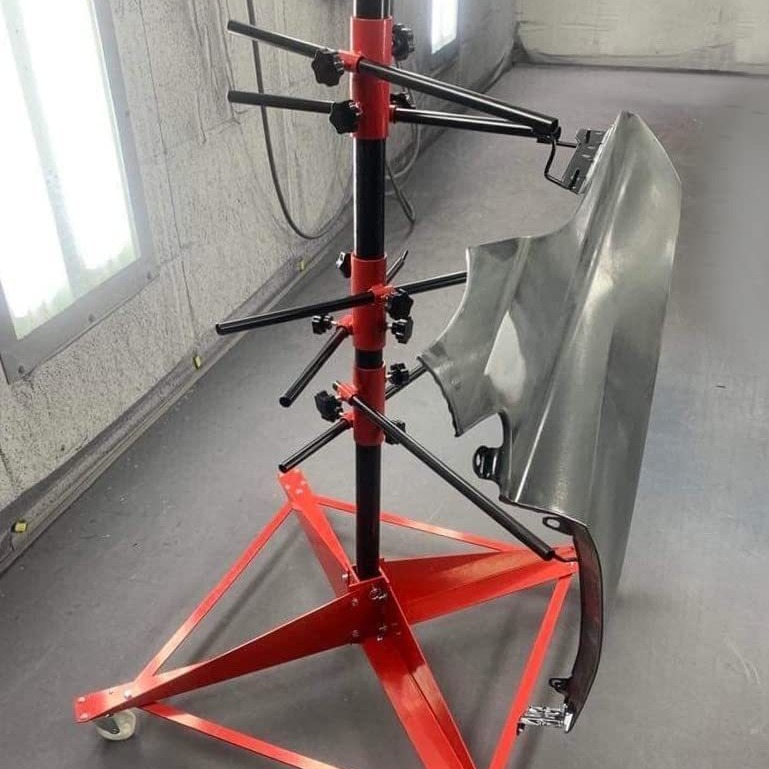 Herramienta de reparación de automóviles soporte de pintura de parachoques del coche soporte de pintura de chapa soporte de pintura móvil multifunción Pantalla de pintura