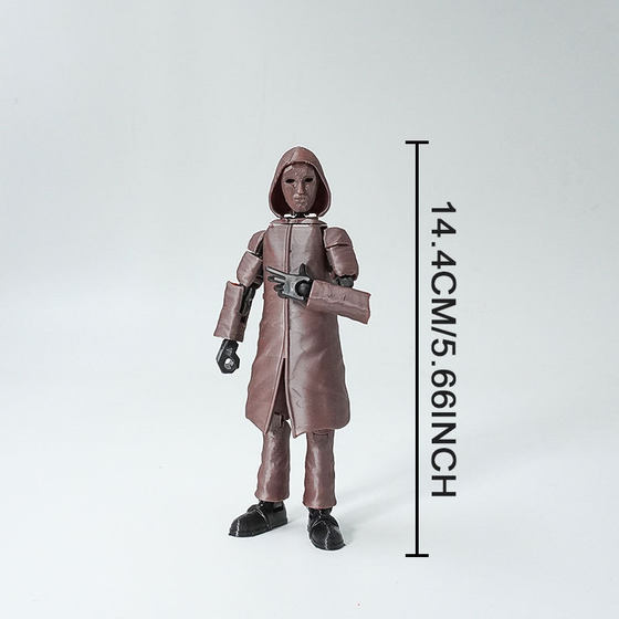 Cross-border Explosions 3D Printing Dummy Joint Hand-made Little Red Man Ornaments Multi-joint Movable Doll Assembled Toy