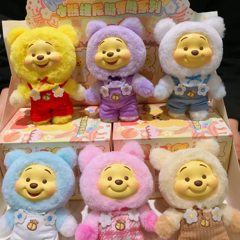 現物TOPTOY熊winniブーブーキャンディーエナメルシリーズぬいぐるみかわいい新年プレゼント|undefined