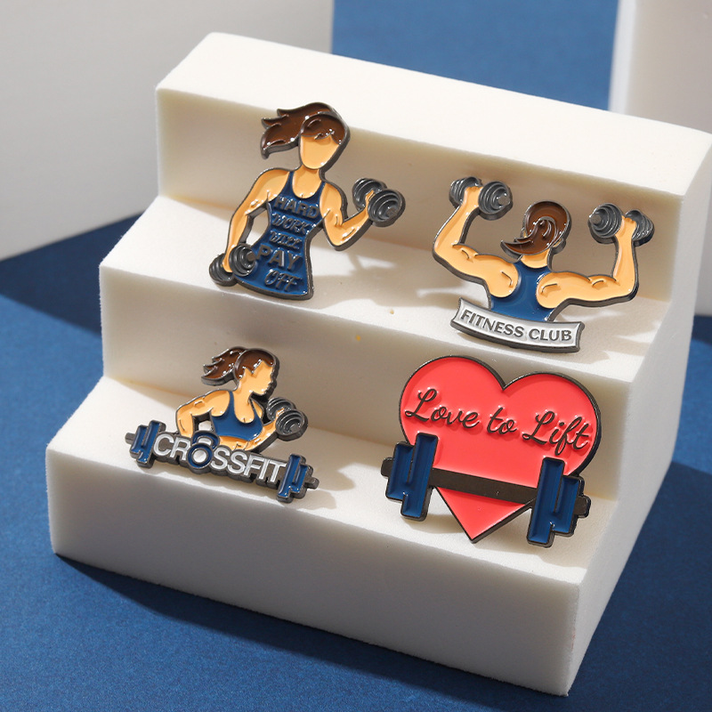 9g Weight Brooches Classification Daily Occasion Alloy Material Cartoon Character Pattern Unisex Gender Stoving Varnish Design Fashion Style Fashion Pin Cartoon Character Alloy Stoving Varnish Unisex Brooches 7