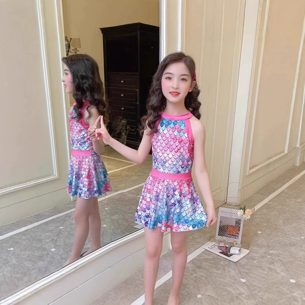 2025 новый купальник для девочек Изысканный детский купальный костюм для плавания Маленькие средние детские плавки детские купальники для девочек