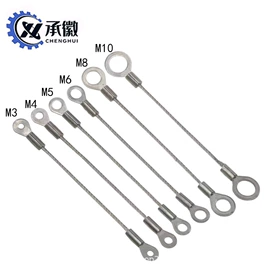 钢丝绳索具;金属丝绳;其他灯具配件