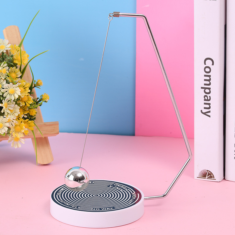 Bola de decisión en blanco y negro