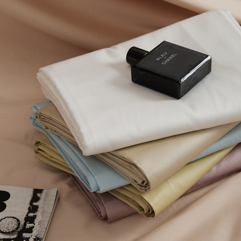 High-End 100S Pure Color Xinjiang Long-Staple Cotton Bed Bed Sheetss, Quilt Covers, Fitted Bed Sheetss, Pillows, Pure Cotton, High-Quality Single Products High-End 100S Pure Color Xinjiang Long-Staple Cotton Bed Bed Sheetss, Quilt Covers, Fitted Bed Sheetss, Pillows, Pure Cotton, High-Quality Single Products