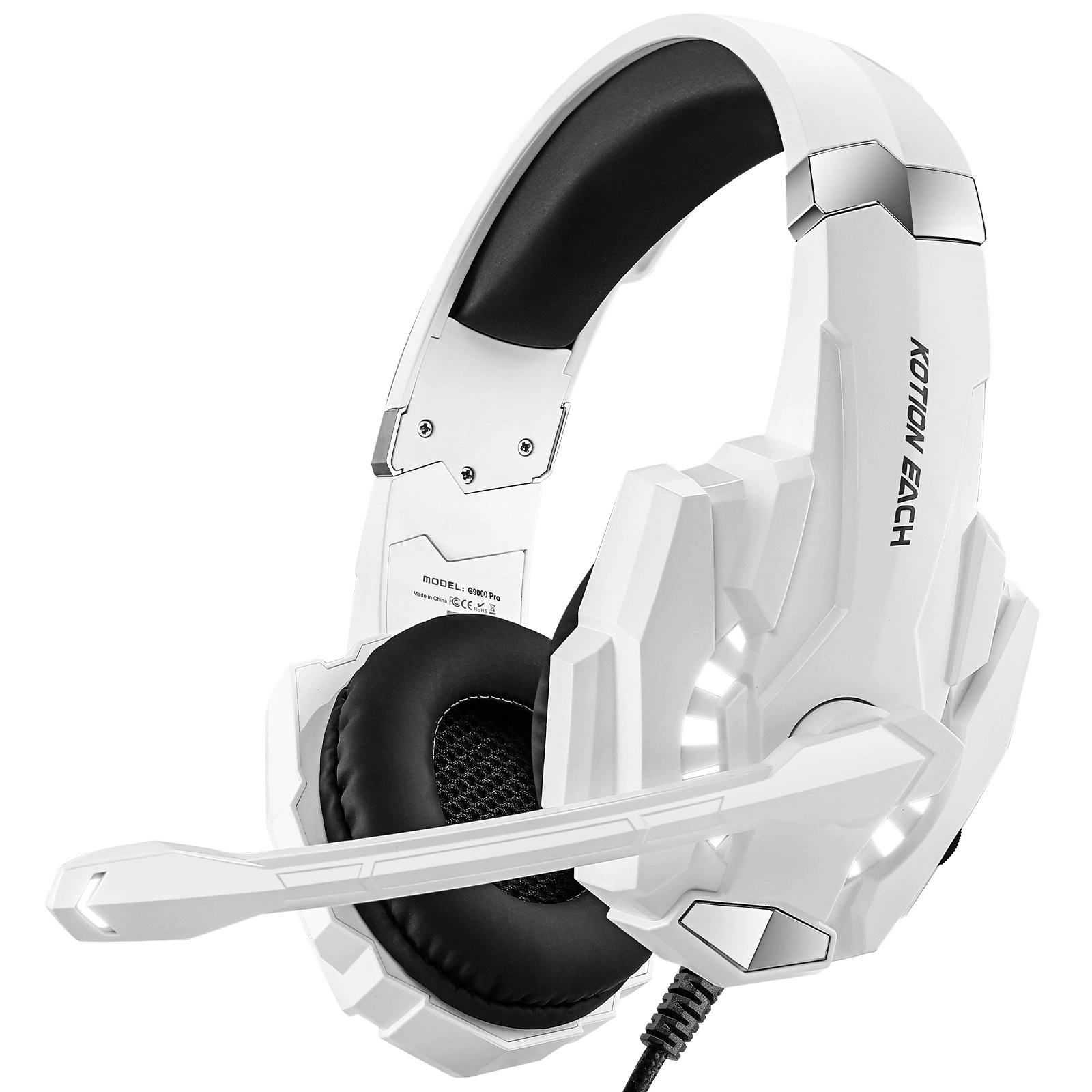 Гарнитура Inzhuo KOTION EACH G9000 Pro игровая гарнитура проводная компьютерная светящаяся наушники