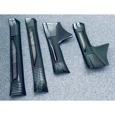 Sequins, Modification Accessories, Other Automotive Exterior Supplies - inner-threshold-bar-non-standard-gasoline-version-carbon-fiber-pattern