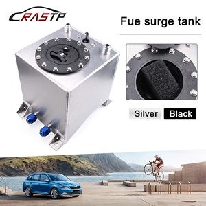 10L Aluminum Alloy Pressure-Regulating Mirror-Polished Fuel Tank with Sensor for Car Modification Drift Auxiliary Fuel Tank Dropshipping