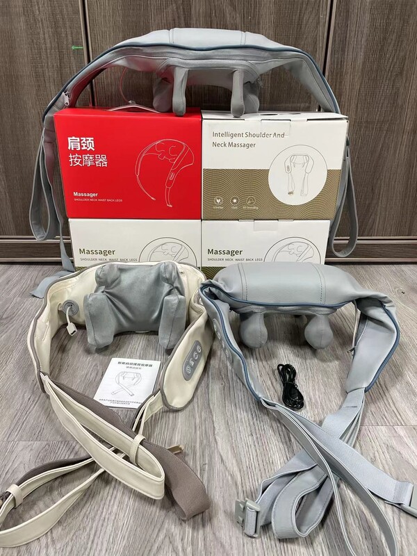 斜方筋マッサージ器肩首マッサージ器首頚椎神器揉み首肩肩斜めマッサージマント|undefined
