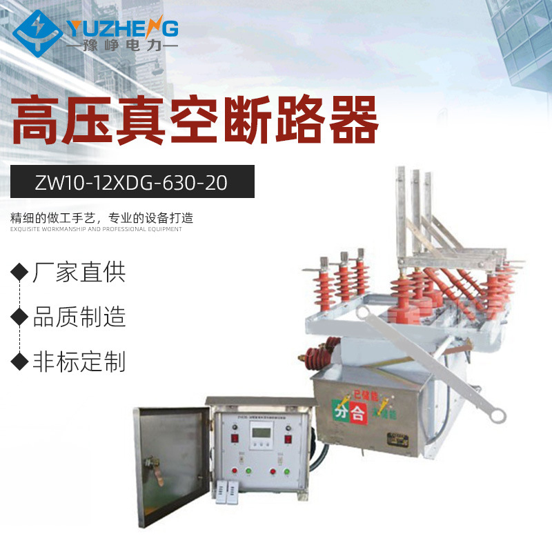 ZW10-12XDG/630-20高压双电源互投装置高压真空断路器 智能控制器