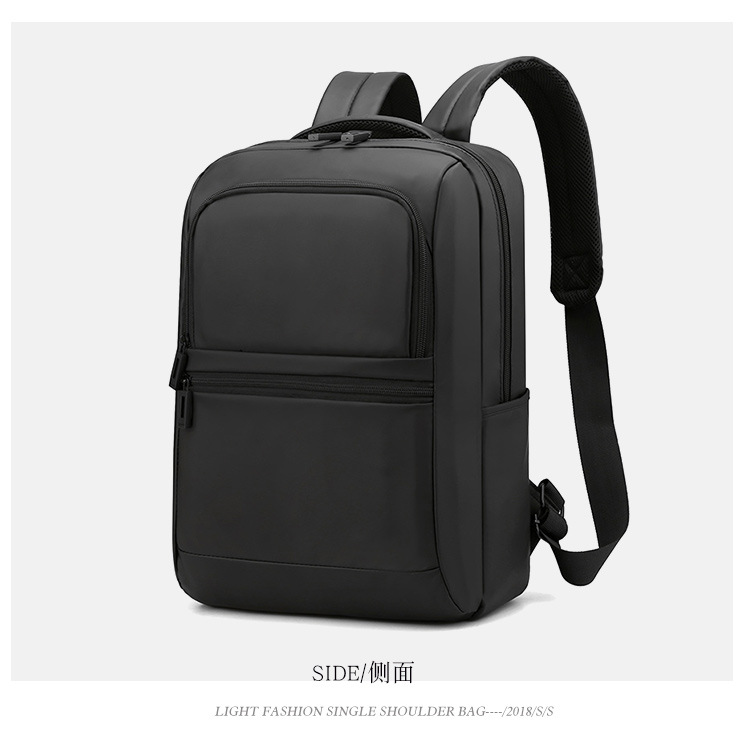 New men's backpack, multi-functional business waterproof computer bag, simple outdoor travel, large-capacity backpack undefined