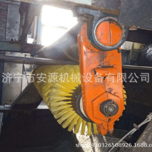 水泥厂 煤矿  电厂 被动滚刷清扫器AYB-1200 皮带旋转毛刷清扫器