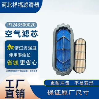 蜂窝空气滤清器P1243500020适用于重卡空气滤芯