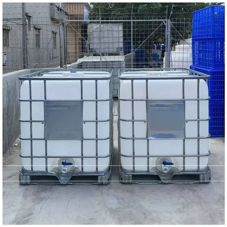 Fujian производитель IBC тоннаж б/у 1000L бак для жидких отходов бак пластиковый бак для хранения воды химическое сырье бак для масла