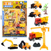 Children's realistic hanging board, toy, bulldozer, excavator, car model, set, children's clothing