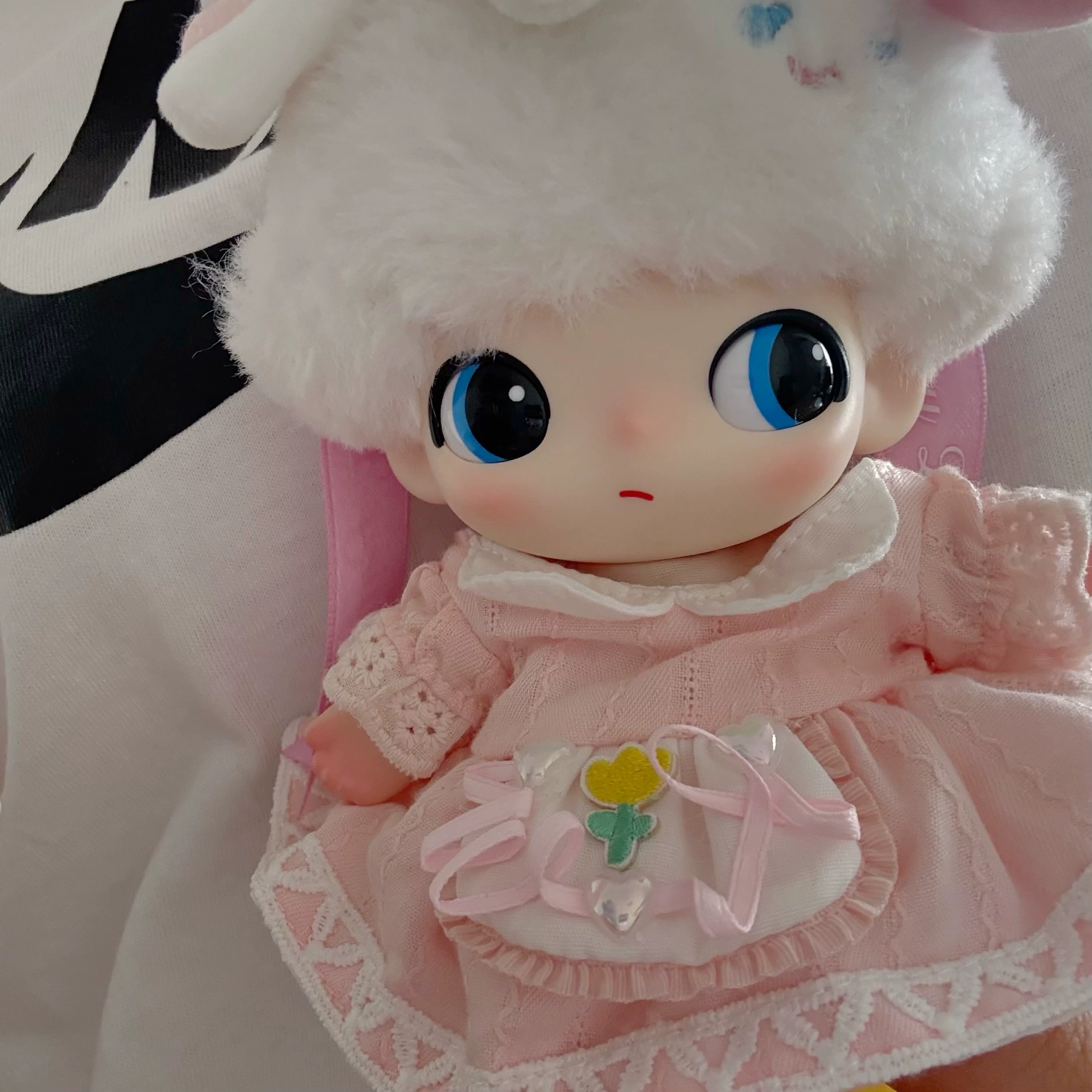 DIMOO WORLD виниловый детский костюм-подставка для Bubble Mart Goofy Daisy слепая бутылка подвесной костюм милый