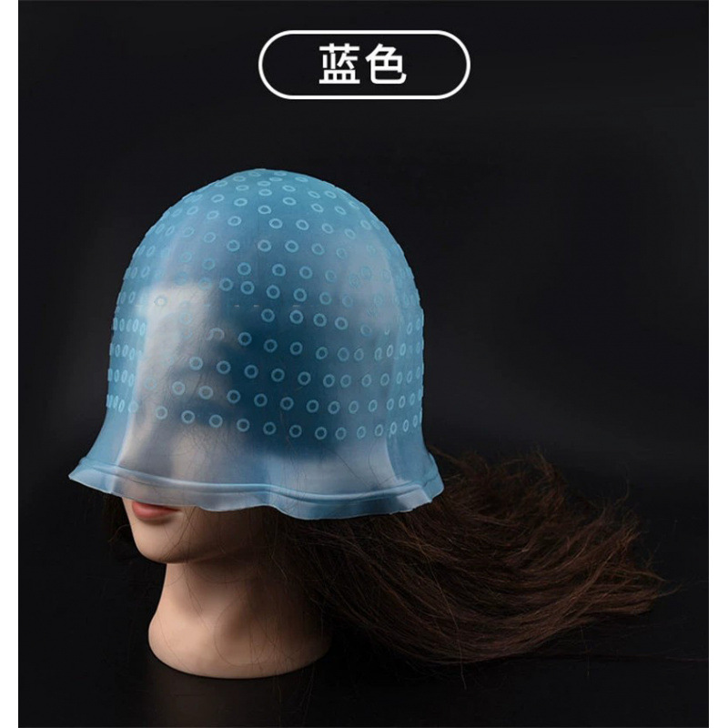 Fabricante sombrero de teñido para hombres sombrero de teñido resistente a la tracción material de silicona herramienta de teñido de cabello con aguja de teñido image 6