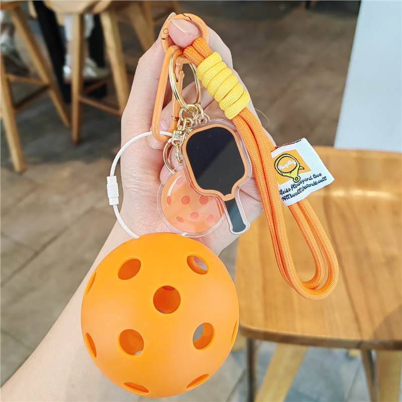 Fun Pickleball Keychain, Pickleball Pendant, Pickleball Cultural and Creative Products, Pickleball Keychain, Mini Student Pendant Gift Fun Pickleball Keychain, Pickleball Pendant, Pickleball Cultural and Creative Products, Pickleball Keychain, Mini Student Pendant Gift