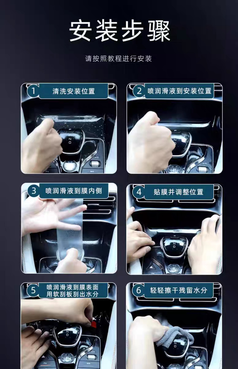 25 Types of Fang Cheng Bao Titanium 7 Screen Tpu Film, Instrument Navigation Display Screen Film, Central Control Gear Interior Protective Film