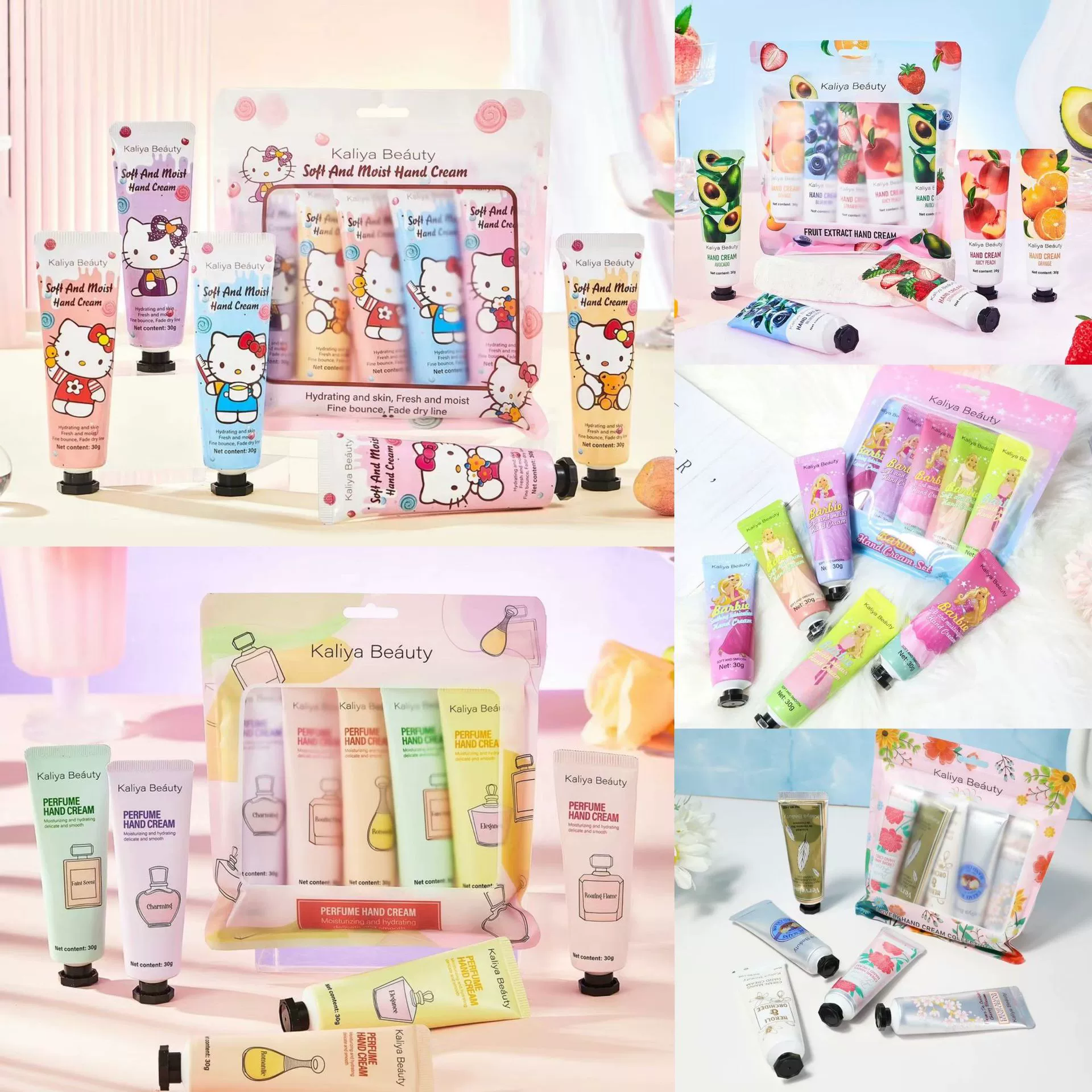 Трансграничные взрывчатые вещества Kaliya Beauty5 маленький карманный парфюм аромат стойкий крем для рук увлажняющий Восстанавливающий анти-сухой