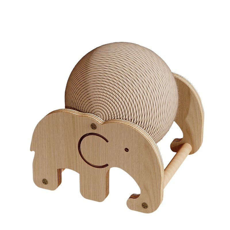 Placa de agarre para gatos vertical, resistente al desgaste, resistente al agarre, sin caspa, bola de sisal, garra de pulido de gato, artefacto para aliviar el aburrimiento, suministros de juguetes para gatos