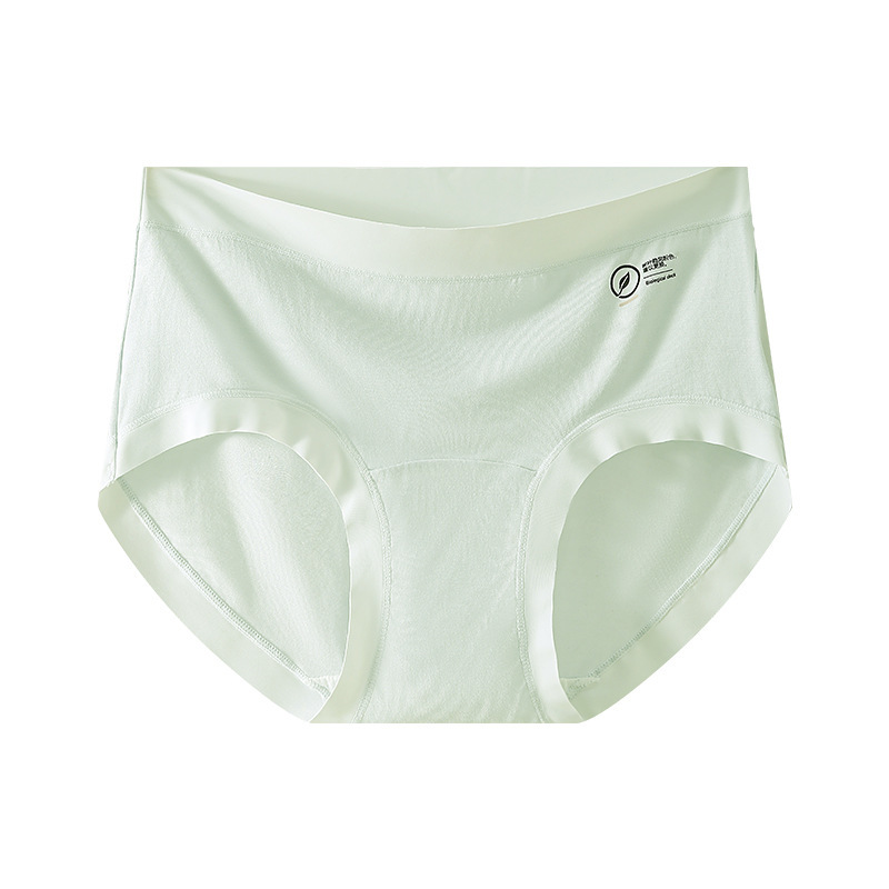 7A Ropa interior modal antibacteriana para mujer, lavado y rejuvenecimiento, tipo A, ropa interior modal, entrepierna alargada, cintura media, sin costuras, mujer