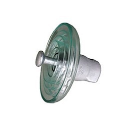 盘形悬式钢化玻璃绝缘子 三伞型  双伞型直流盘形悬式玻璃绝缘子