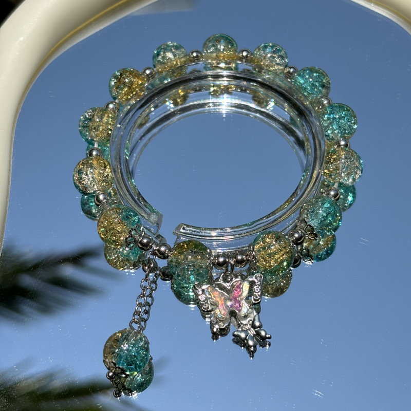 S012-옥부화나비팔찌 [블루,옐로우]#SZ271용