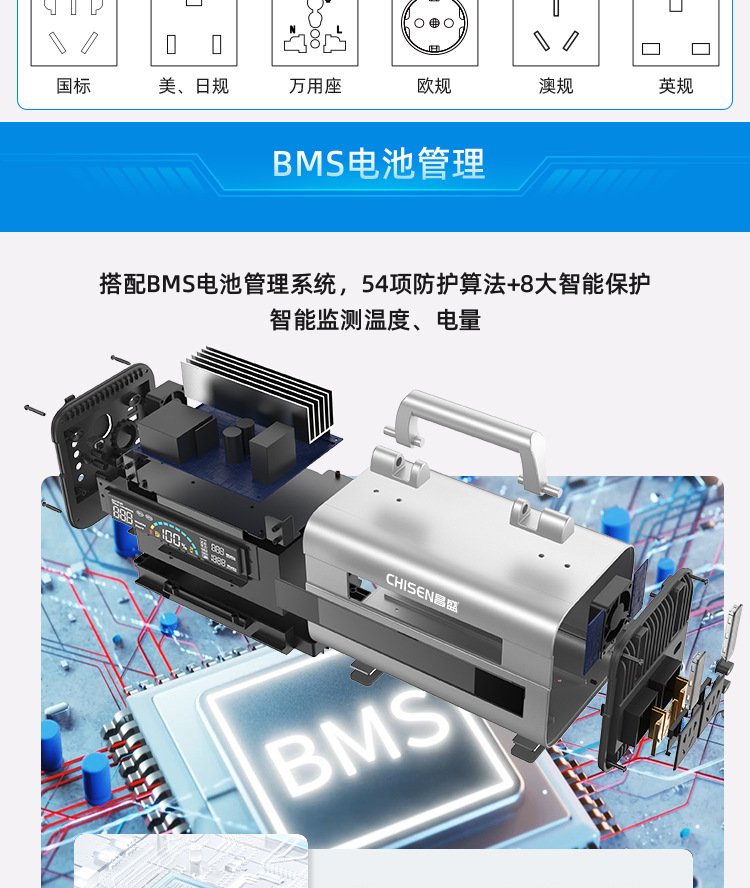 昌盛电池-户外电源-户外应急电源-便携式储能电源-光伏储能-