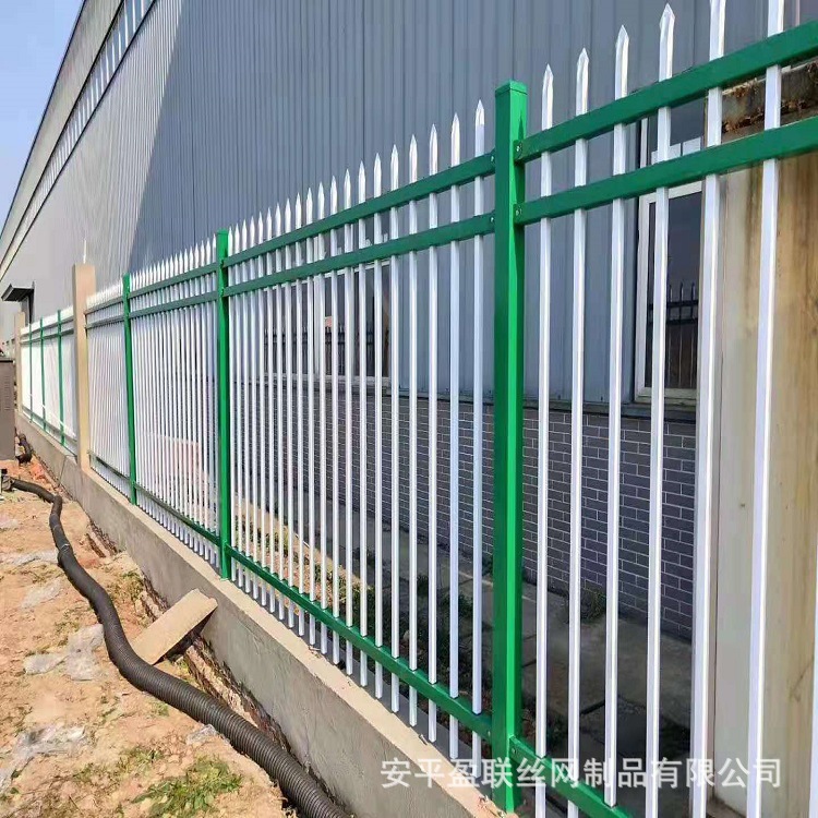 锌钢围墙护栏铁艺护栏成品栏杆围栏栅栏庭院户外厂区小区围墙栅栏