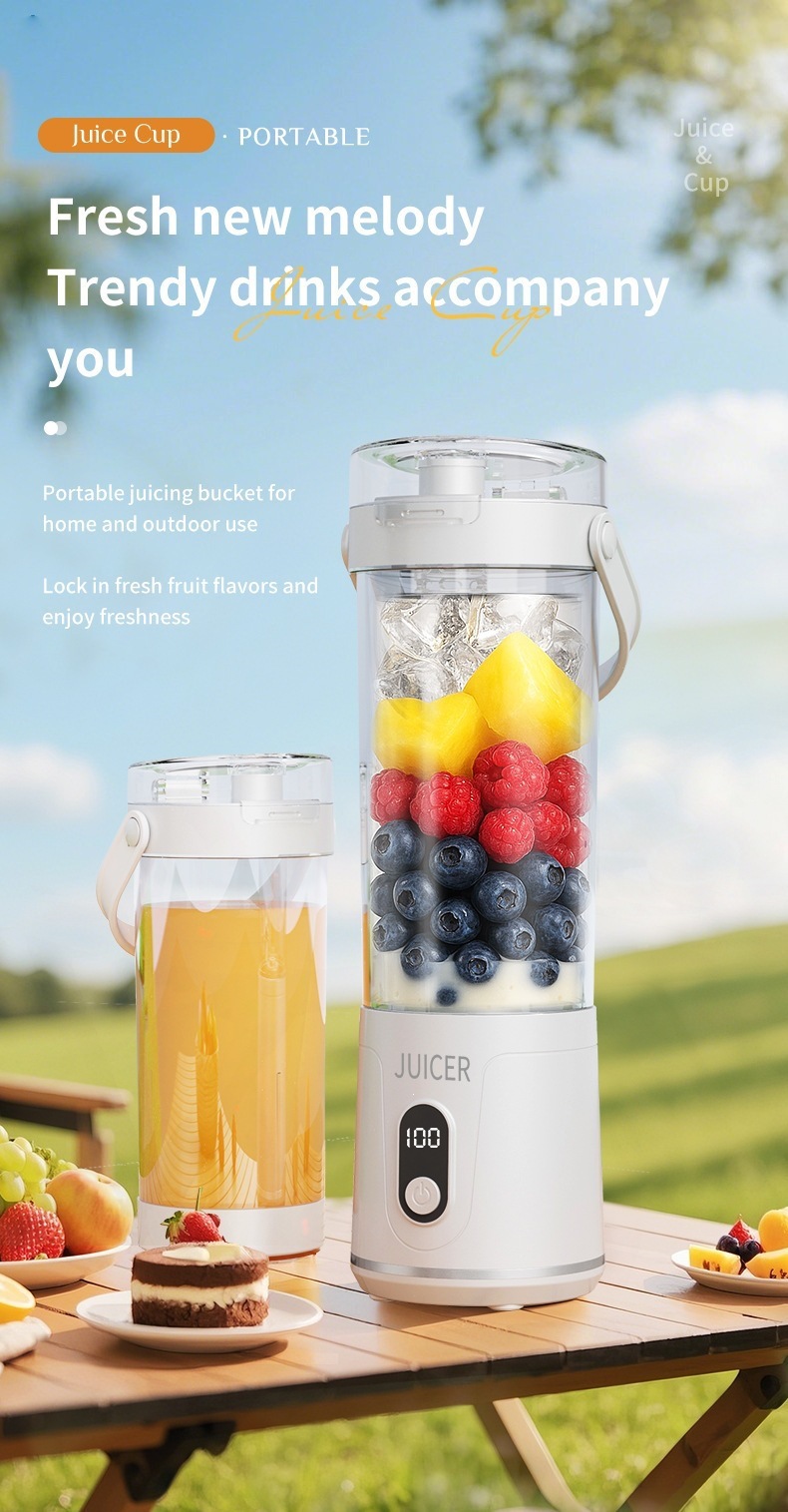 Factory Multifunctional Juicer Home Fruit Juice Machine Wireless Small Mini Electric Portable Juice Extractor