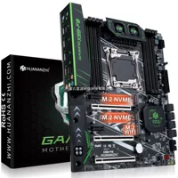 Материнская плата Huananzhi X99-F8 с процессором, игровой комплект для настольного компьютера, новая материнская плата, четырехканальная