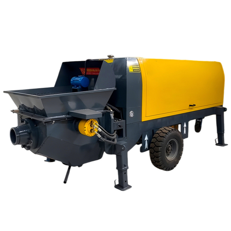 Bomba de columna de estructura secundaria máquina de alimentación bomba de transporte de hormigón bomba de vertido de estructura secundaria bomba de mortero de piedra fina pequeña bomba de suelo