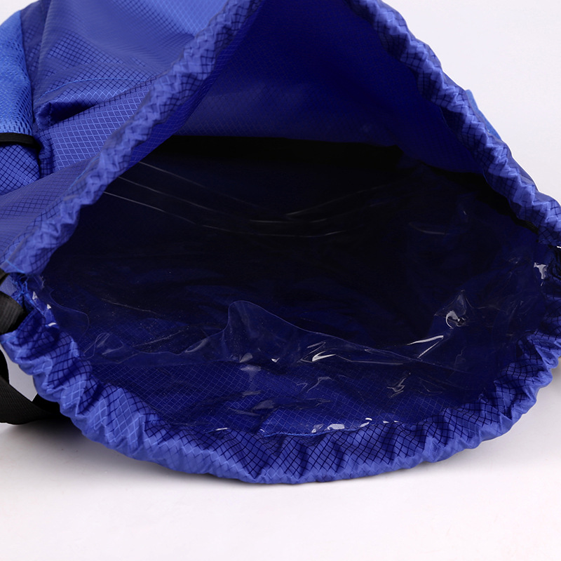 Bolsa de baloncesto de separación húmeda y seca de gran capacidad bolsa de fútbol bolsa de natación impermeable para mujer bolsa de traje de baño bolsa de cordón de hombro bolsa de cordón
