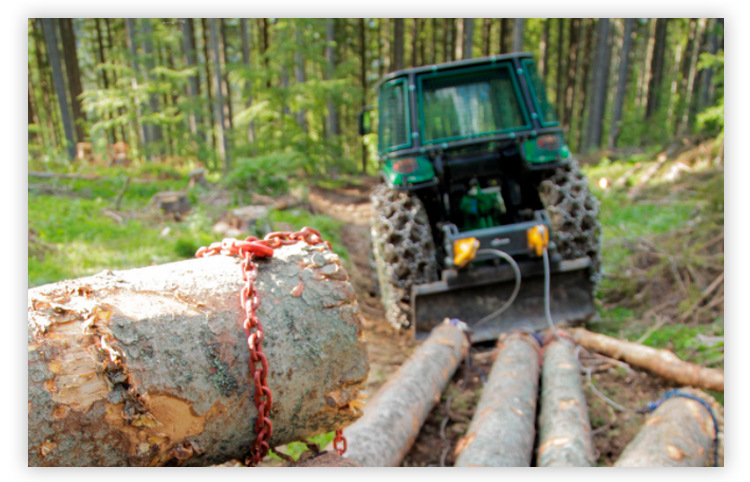 Bohu Manufacturer's Large-Scale Customized Forest Tire Protection Chain Excavator Loader Anti-Skid Chain with Nails Fully Surrounded