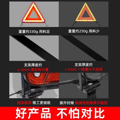 Warning sign | fault parking safety three-piece