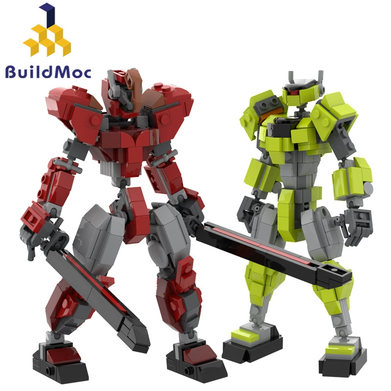 Small Buildmoc детали совместимы с детскими конструктором Lego Spector Mech, робот-меха