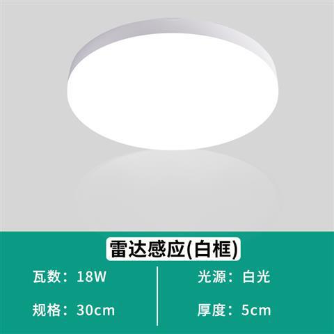 Full moon radar sensor 18 watts (diameter 30cm)