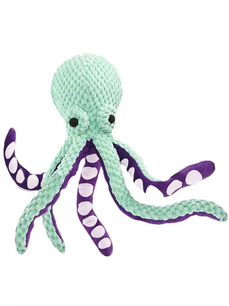 Plush vocal octopus