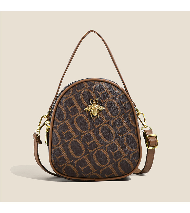 Borsa a tracolla donna moda retro borsa piccola a spalla stampa_voghion.com