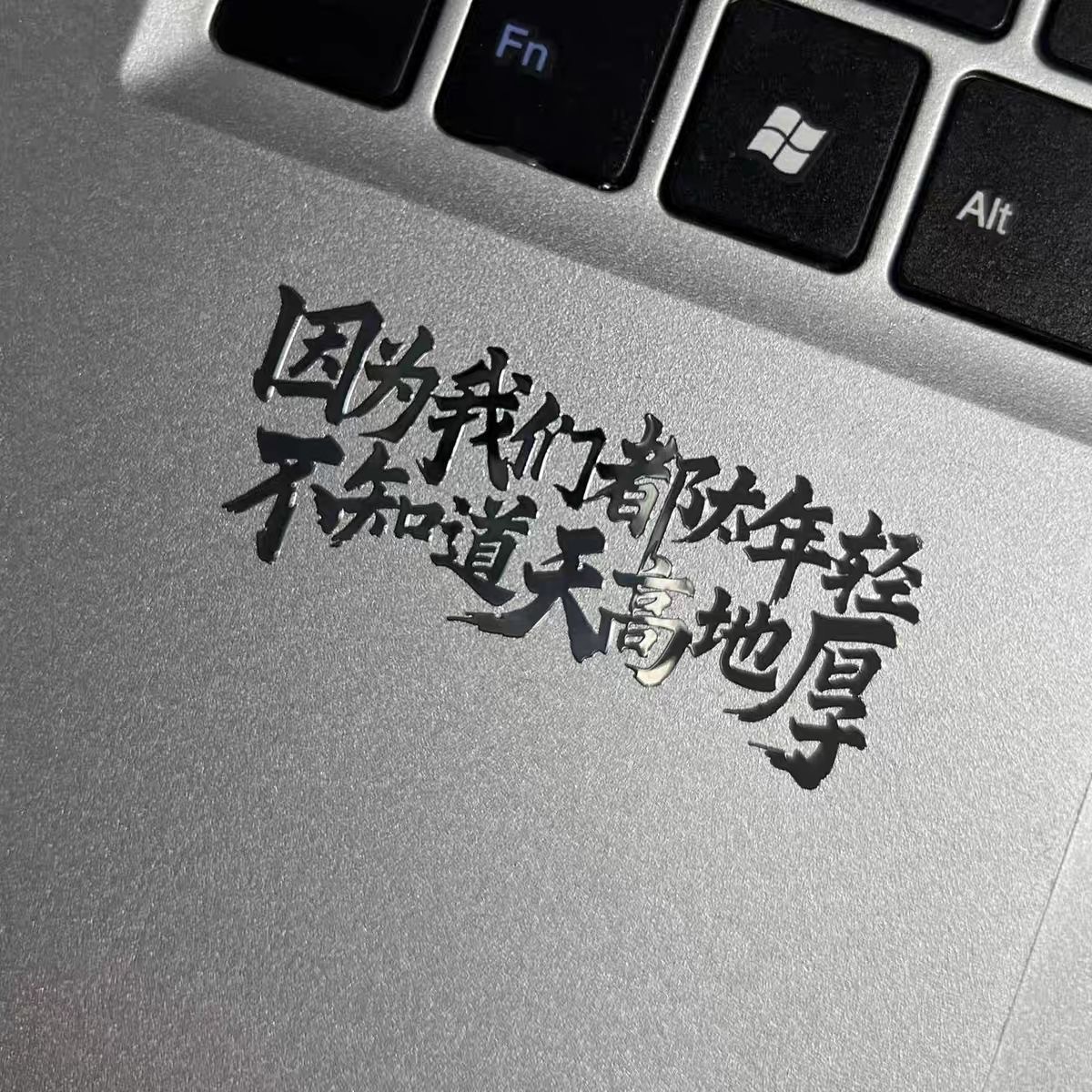 Three dimensional waterproof sticker