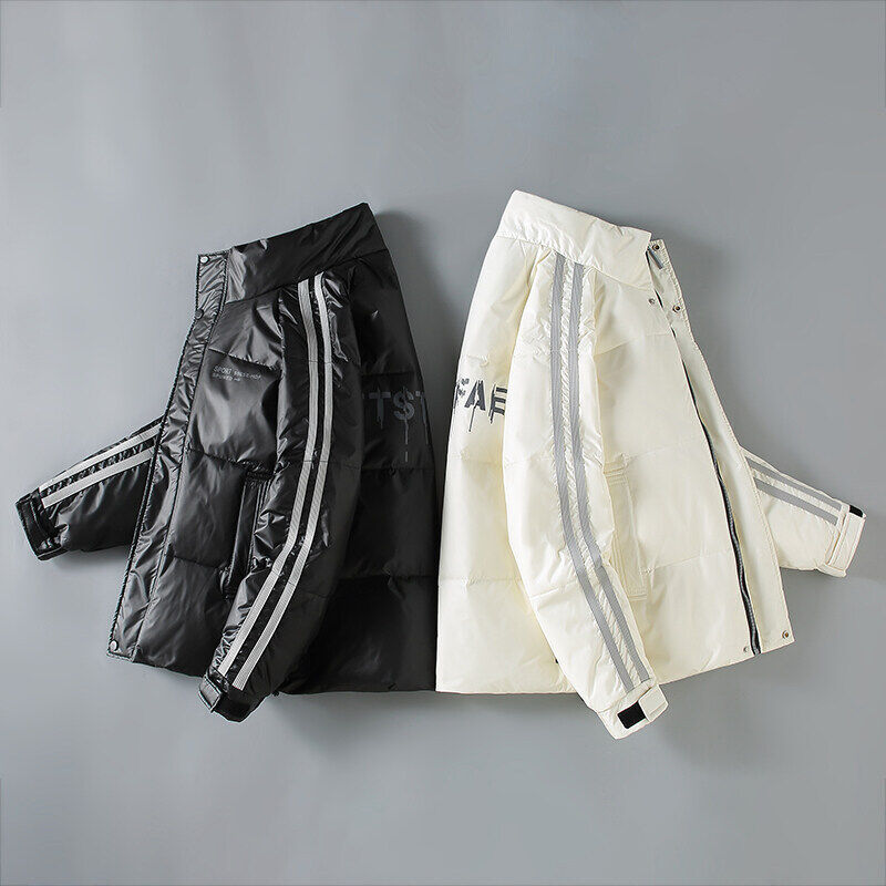 2024 Nieuwe herfst- en winterdonsjas voor heren, warme witte eendendonstrend, verdikte donsjas met opstaande kraag_voghion.com