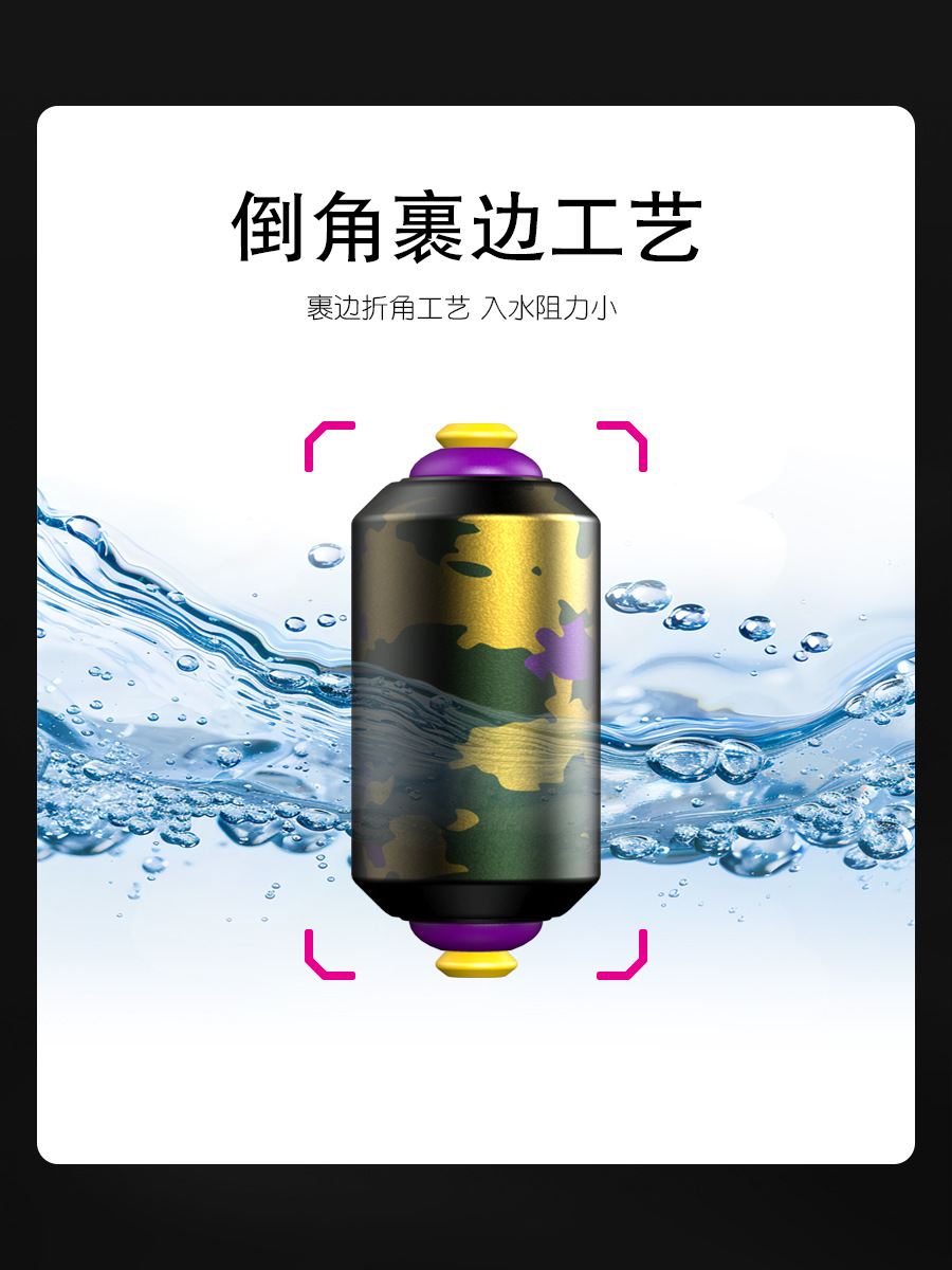 Qianli Lai doble núcleo escala rápida plomo a granel accesorios de plomo suave biselado pieles de pesca de plomo artículos de pesca