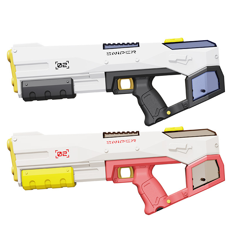 Pistola de agua eléctrica auto-integrada juguete mayorista de gran capacidad para niños automáticamente de cabello continuo pistola de agua pulso juguete pistola de agua image 6