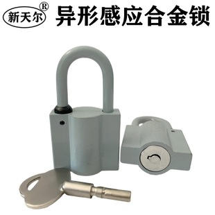 35mm Sensor Pop-opening Lock Open Magnetic Lock Power Meter Box Lock Xinjiang Special-shaped Magnetic Alloy Lock Sensor Padlock