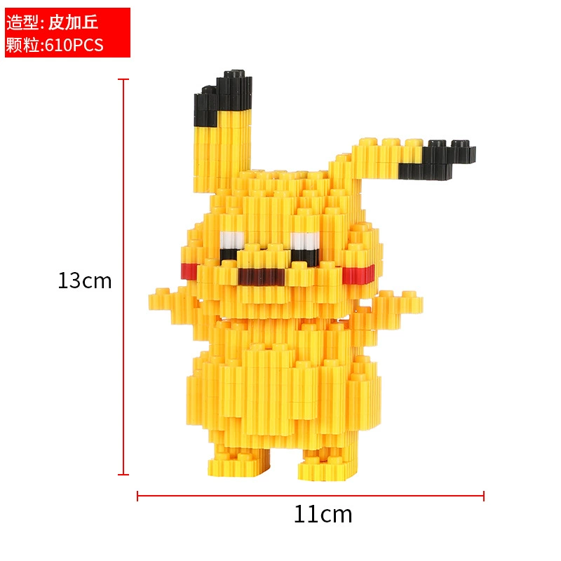 Конструктор Lego Ultraman Tiga Micro Block, различные цвета, 10×10×10 см